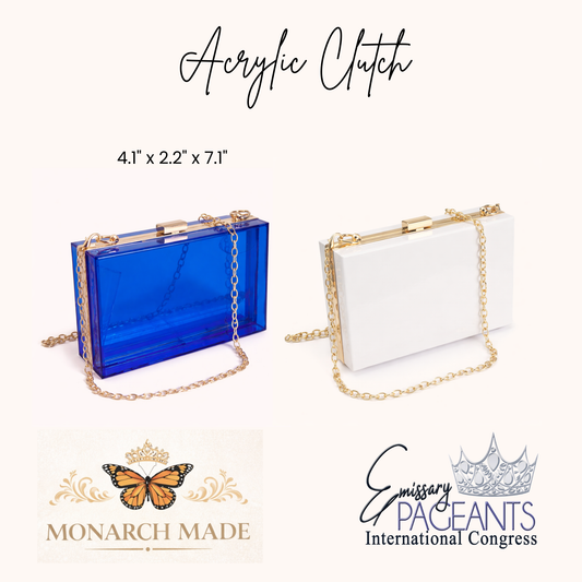 EPIC Rhinestone Titleholder Clutch