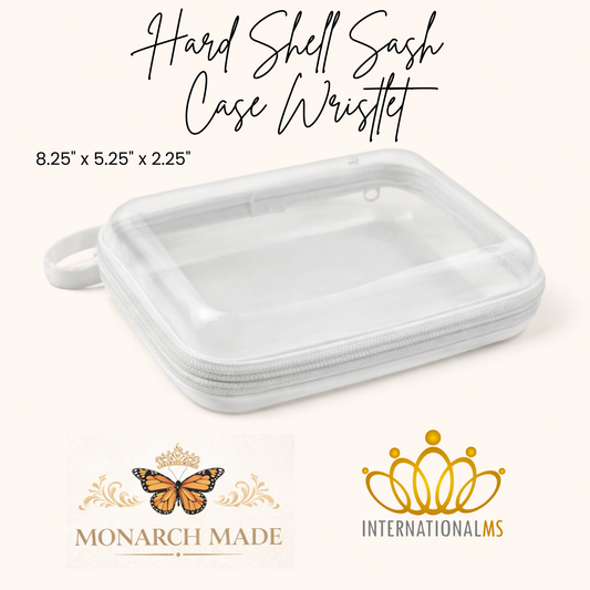 INTERNATIONAL MS HARD SHELL SASH WRISTLET