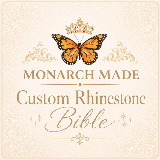 Custom Rhinestone Bible