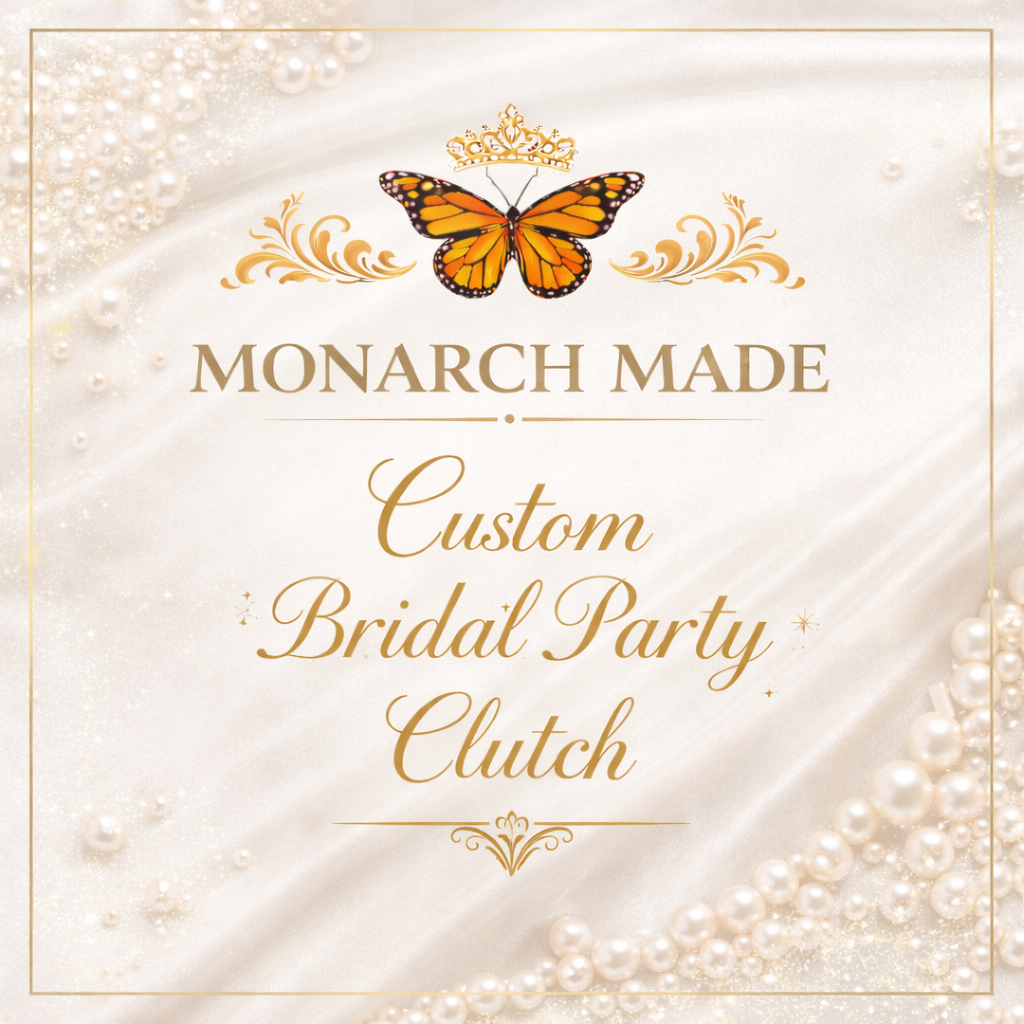 Personalized Bridal Party Clutch