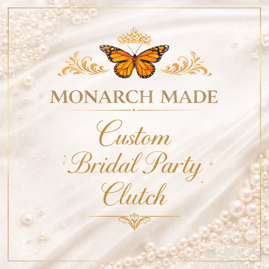 Personalized Bridal Party Clutch