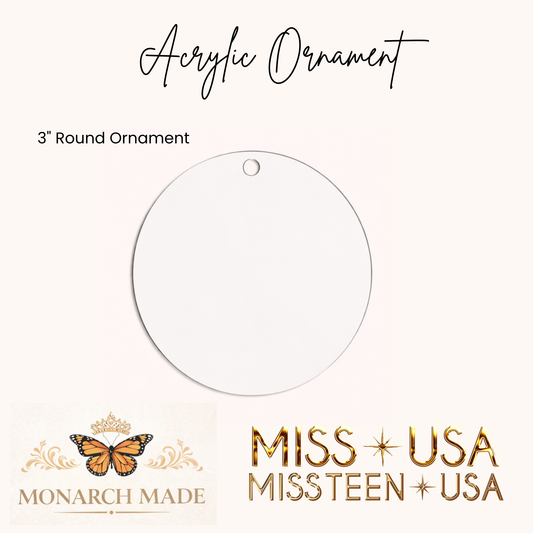 MISS USA & MISS TEEN USA ORNAMENT